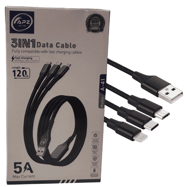 3-in-1 Fast Charging Cable 