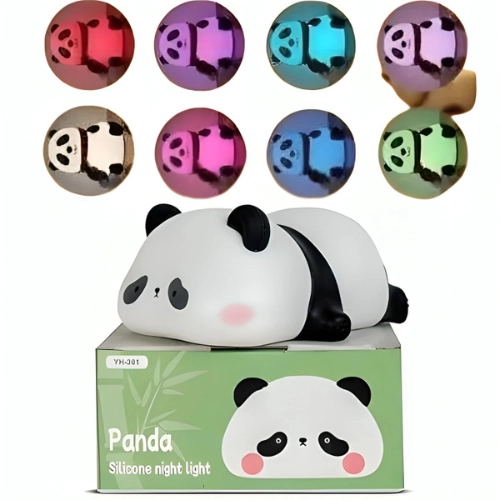 Cute Panda Silicone LED Night Light