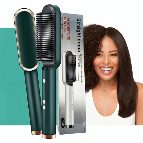 FH 909 Ceramic Heated Hair Straightening Comb