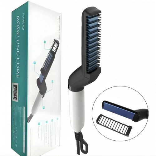 Hair & Beard Straightener Comb For Men