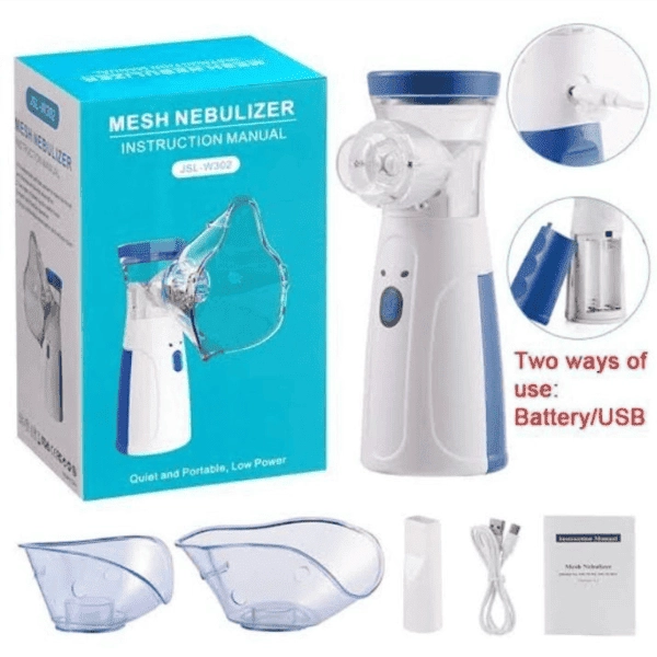 Portable Rechargeable Nebulizer Machine Asthma Inhaler