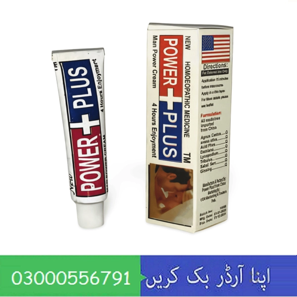 Power Plus Long Lasting Delay Cream for Men