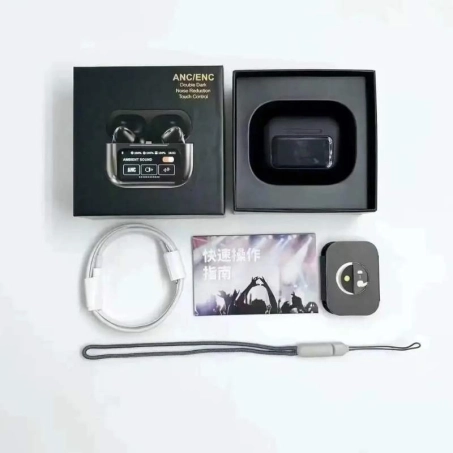 A9 Airpods Pro ANC/ENC Touch Screen Wireless Earbuds