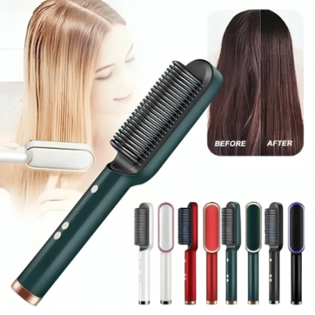 FH 909 Ceramic Heated Hair Straightening Comb