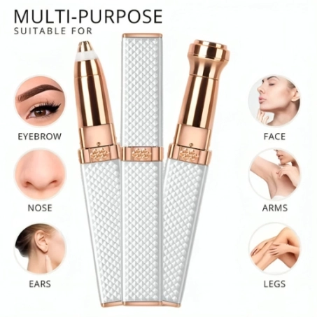 Flawless 2 in 1 Facial Hair Remover