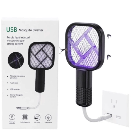 Mini Electric USB Mosquito Racket