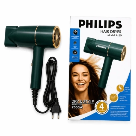 PHILIPS A-20 Hair Dryer | 2500W Salon Performance Hair Dryer