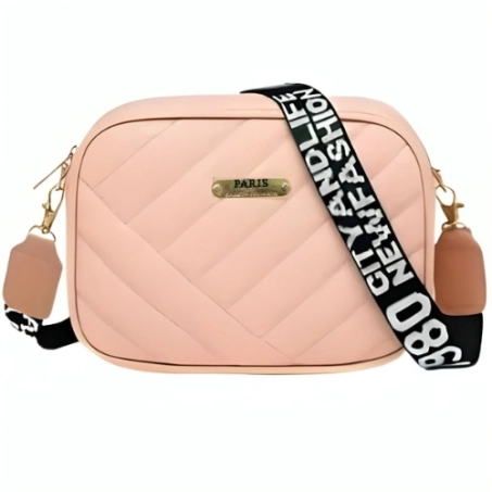 Pink Leather Handbag For Girls & Women