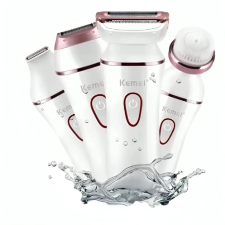 Rechargeable Women's Hair Shaver 5 Pcs