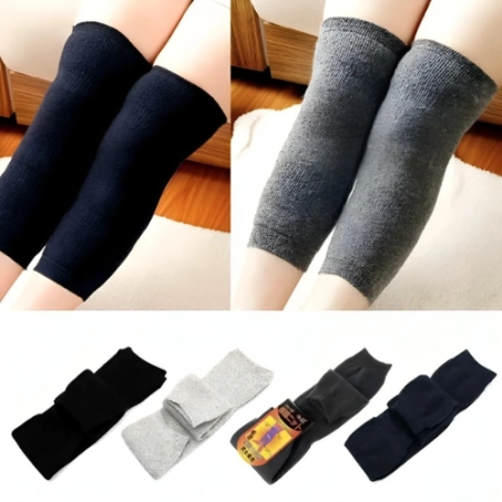 Unisex Wool Knee Warmers Pair