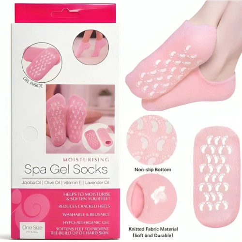 Silicone Spa Gel Socks for Cracked Heels