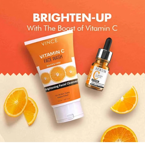 Vitamin C Serum & Face Wash